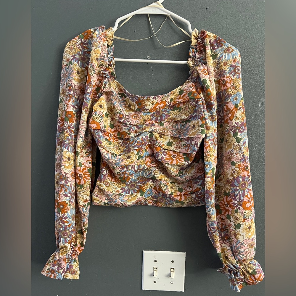 Entro Multicolor Floral Blouse